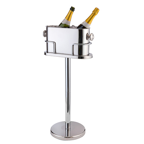  Beaumont Deluxe Double Champagne Cooler with Stand